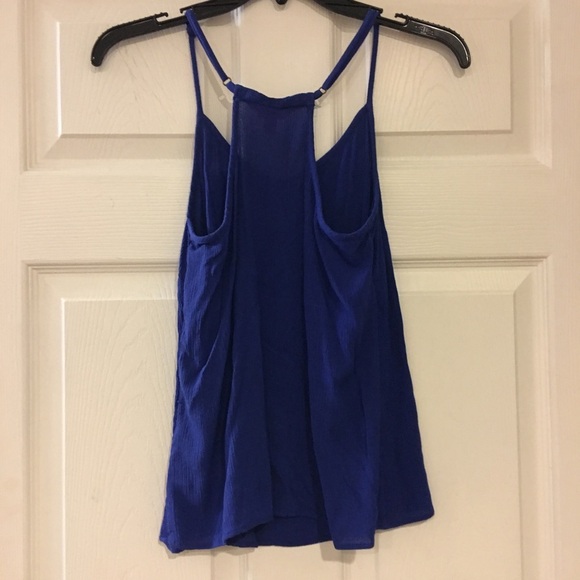 Lilly Pulitzer Royal Blue Rayon Top​ - Picture 4 of 4